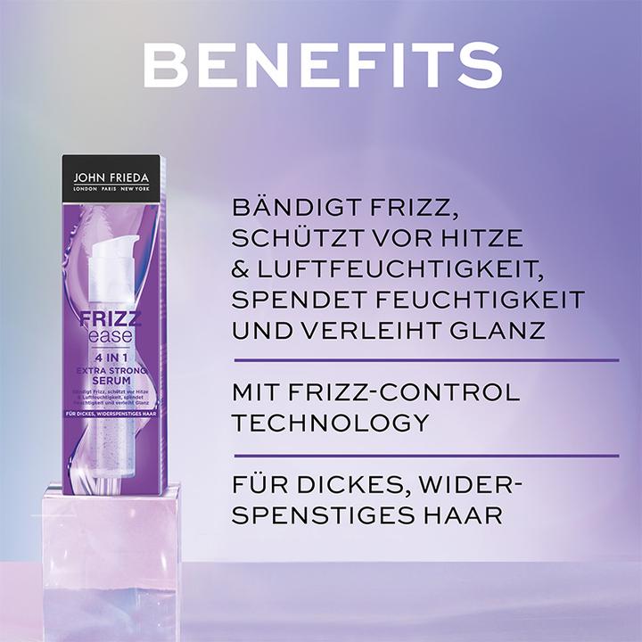 Immagine prodotto John Frieda Frizz Ease - Original Extra Strong 4 in 1 Serum (50 ml)