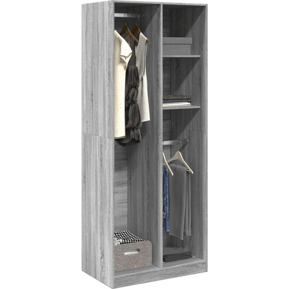 VidaXL, Kleiderschrank, Alexius (80 x 50 x 200 cm)