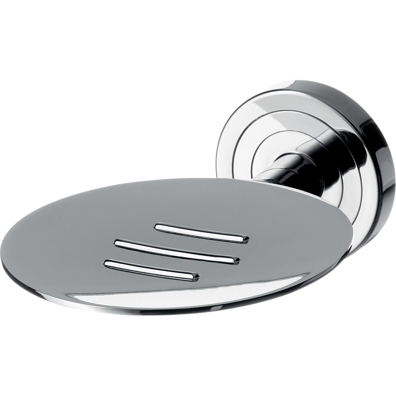 Emco, Seifenspender + Seifenschale, Seifenhalter Polo chrom 073000102