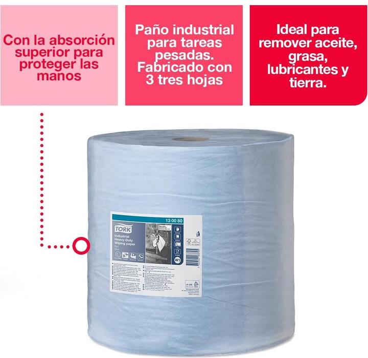 Produktbild Tork Extra Starke Industrie Papierwischtücher W1 (1x)
