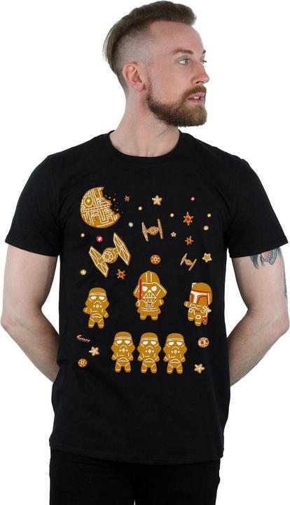 Immagine prodotto Star Wars Gingerbread Empire Maglietta Uomo (XL)