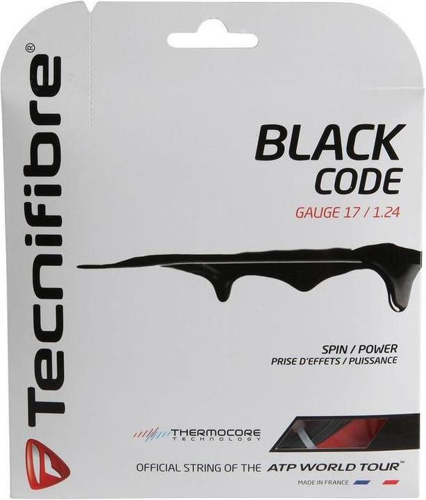 Image du produit Tecnifibre Cordes de tennis Black Code