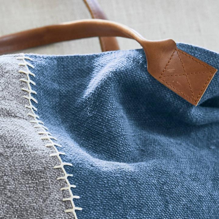 Immagine prodotto Loberon Borsa Deux-Parts blu/grigio