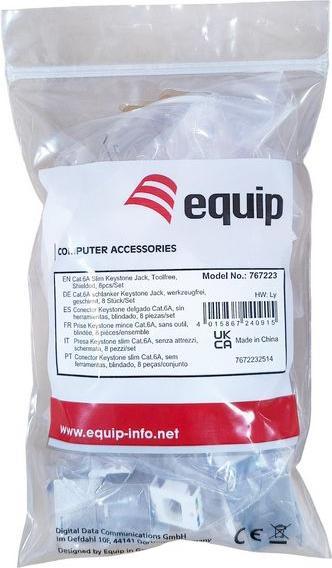 Actual product image equip Keystone Jack Cat. Werkzeugf. 8erSet (Keystone module)