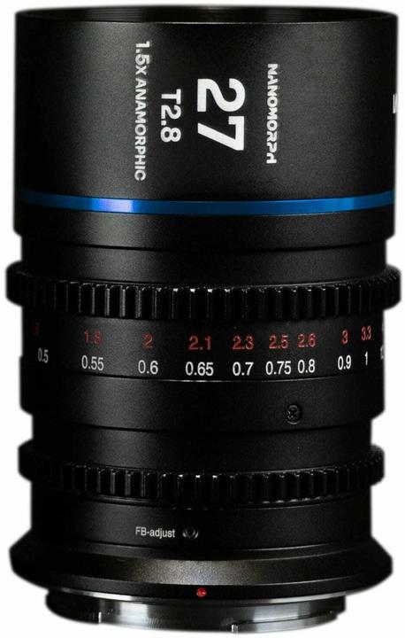 Image du produit Venus Optic Focale fixe Nano 1.5X 27mm T/2.8 (Blue) - Sony E-Mount (Sony E)