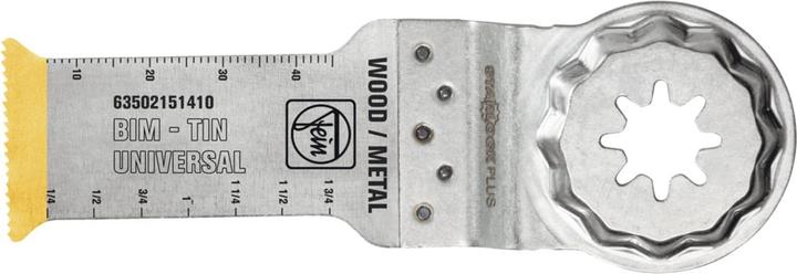 Produktbild Fein E-Cut Bi-Metall Sägeblatt mit TiN-Beschichtung 5Stk - 63502151430
