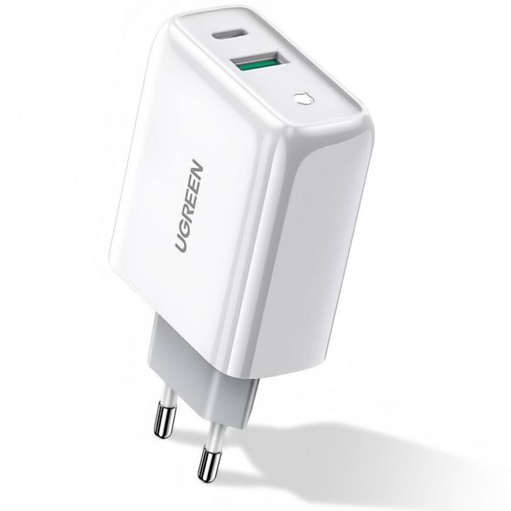 Produktbild Ugreen USB-A + USB-C 36W Ladegerät (36 W)
