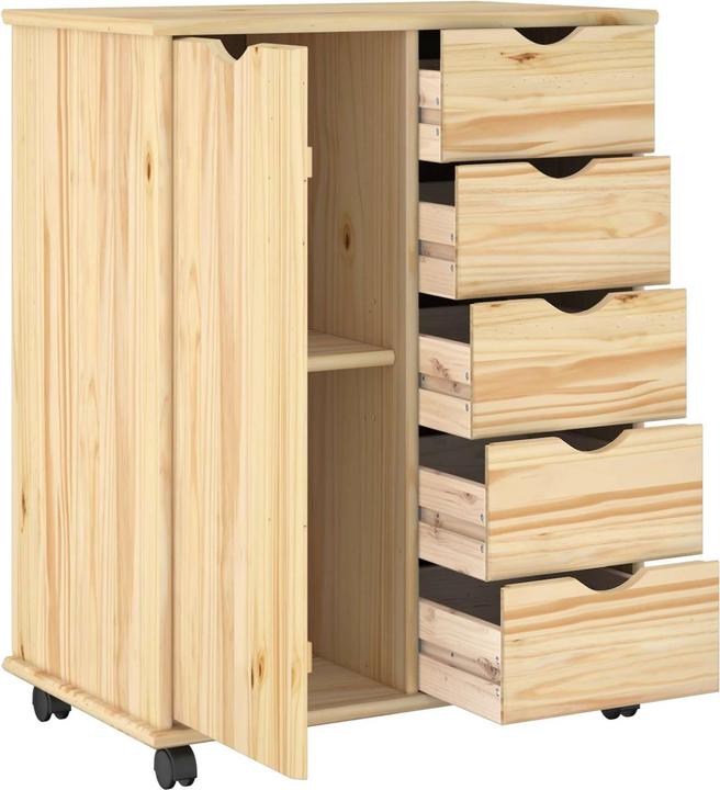 Produktbild vidaXL Rollschrank (63.50 x 39 x 79 cm)