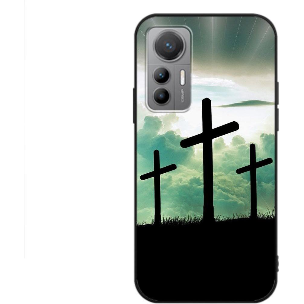 König Design Hülle Handy Schutz für Xiaomi 12 Lite Case Cover Tasche Bumper Etuis TPU Neu (Xiaomi 12 Lite), Smartphone H...