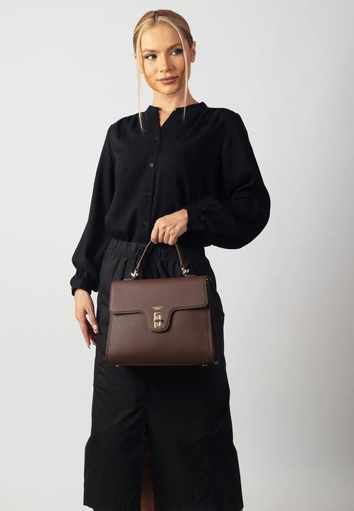 Actual product image Carlheim Estelle Leather Bag