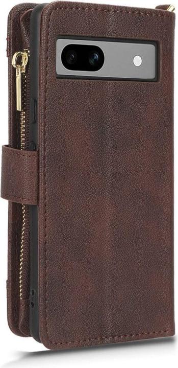 Actual product image Cover-Discount Google Pixel 7a - Wallet Case brown (Google Pixel 7a)