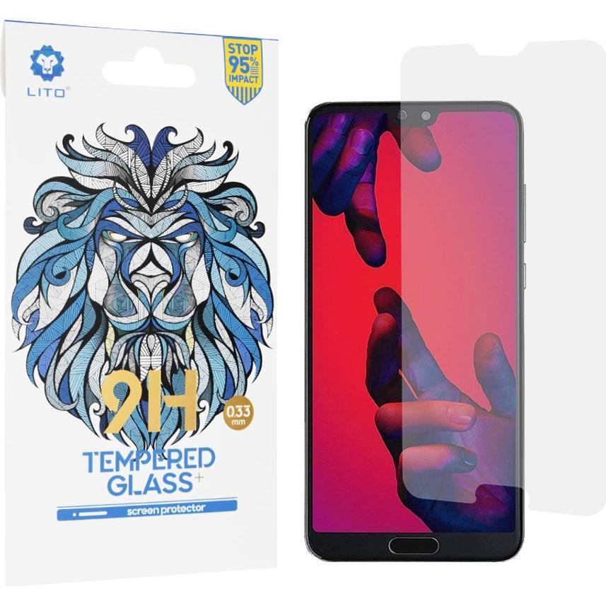 Lito - 2.5D Classic Glass - Huawei P20 Pro - Clear (1 pz., Huawei P20 Pro), Pellicola protettiva smartphone, Trasparente
