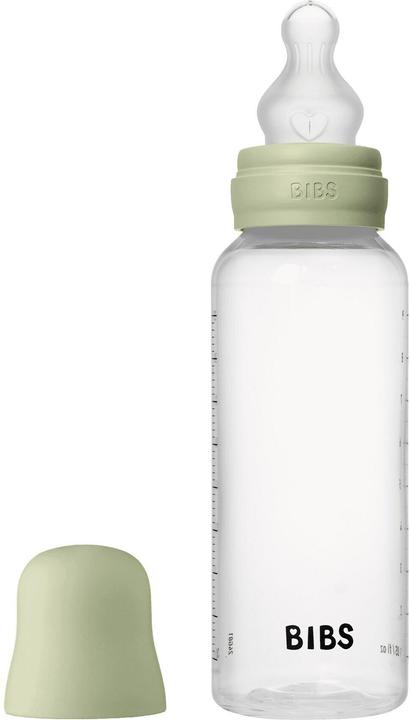 Actual product image Bibs Anti Colic Bottle Silicone 270 ml Medium Flow Sage (270 ml)