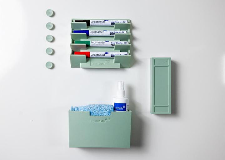 Image du produit Legamaster Porte-stylos pour tableau blanc, vert pastel