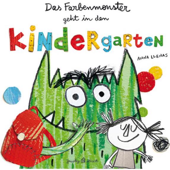 Das Farbenmonster geht in den Kindergarten, Kinderbücher von Anna Llenas