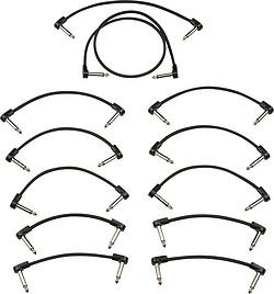 Fender Blockchain Patch Cable Kit zwart medium 12-delig