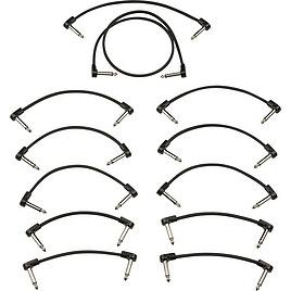 Fender Blockchain Patch Cable Kit zwart medium 12-delig, Zubehör Instrumente, Schwarz