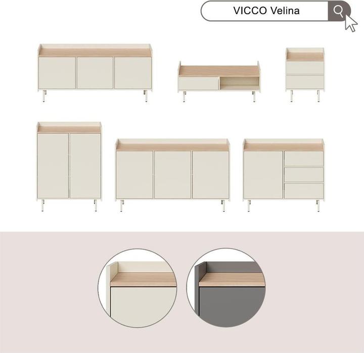 Image du produit Vicco Velina (100 x 40 x 82 cm)