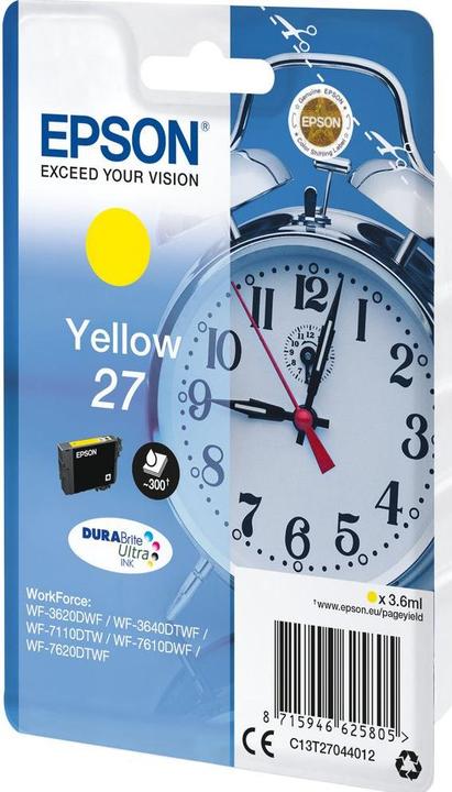 Produktbild Epson 27 DuraBrite Ultra (Y)