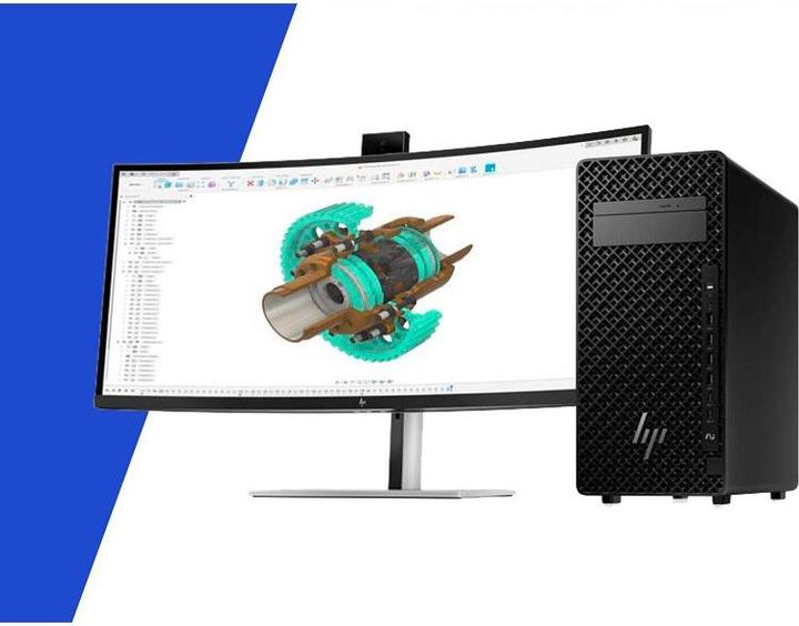 Actual product image HP Z2 Tower G1i Workstation Desktop PC (512 GB, 16 GB, Intel Core Ultra 7 265, RTX A400)
