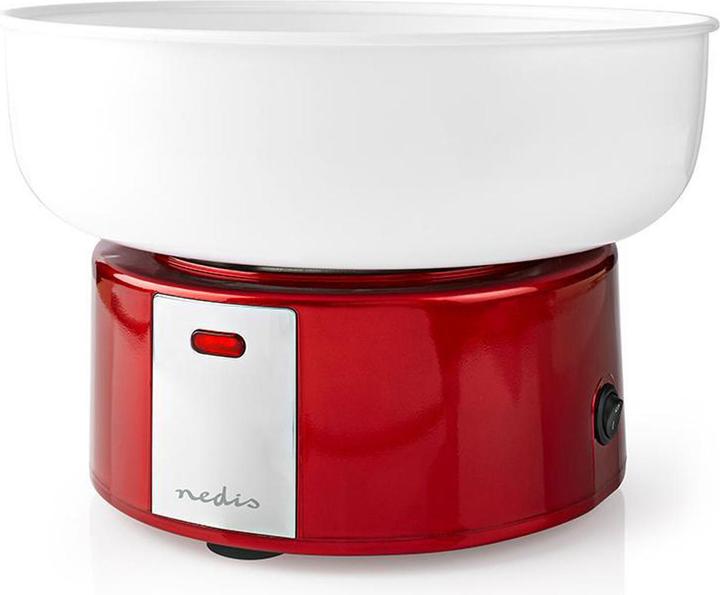Produktbild Nedis FCCM100FRD - Výrobník Cukrové Vaty | 500 W | Červená/Bílá