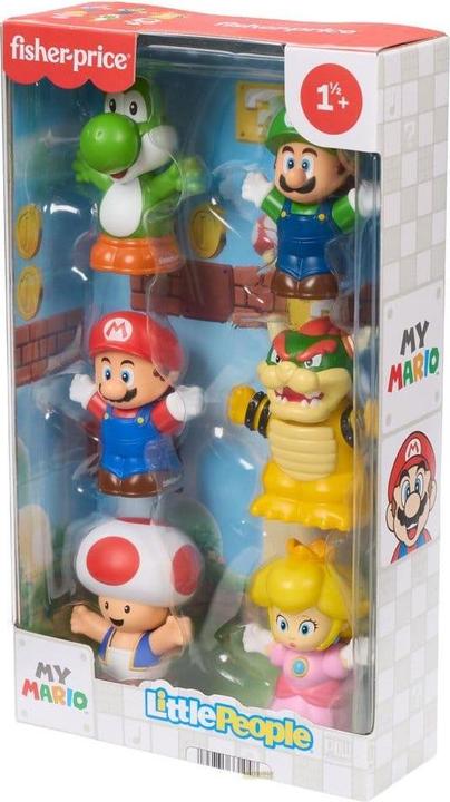 Productafbeelding Fisher-Price Little People Super Mario Multipack