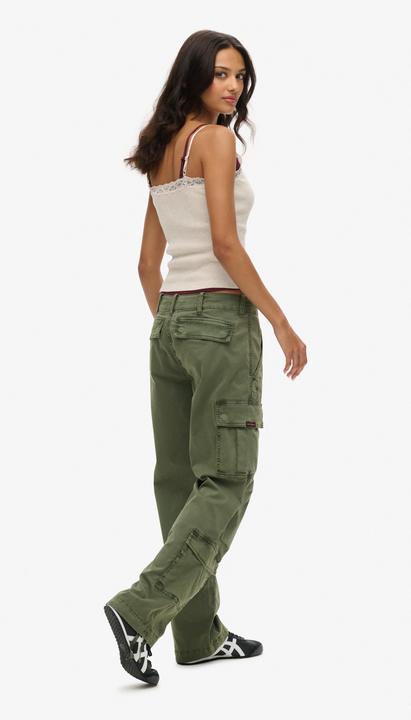 Actual product image Superdry Low Rise Straight Cargo Pant (30)