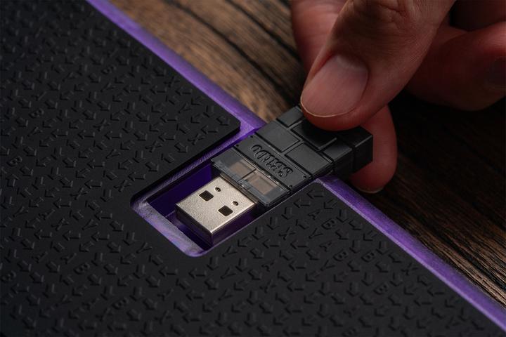 Produktbild 8bitdo Arcade Controller, purple (Switch 2, Windows)