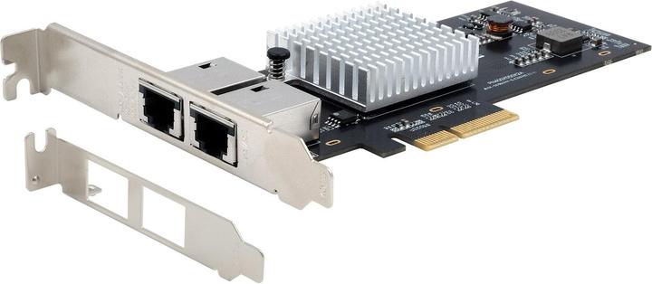 Exsys PCI-E Karte Ethernet 2x 10 Gbit/s (Intel) (PCI-E x4)