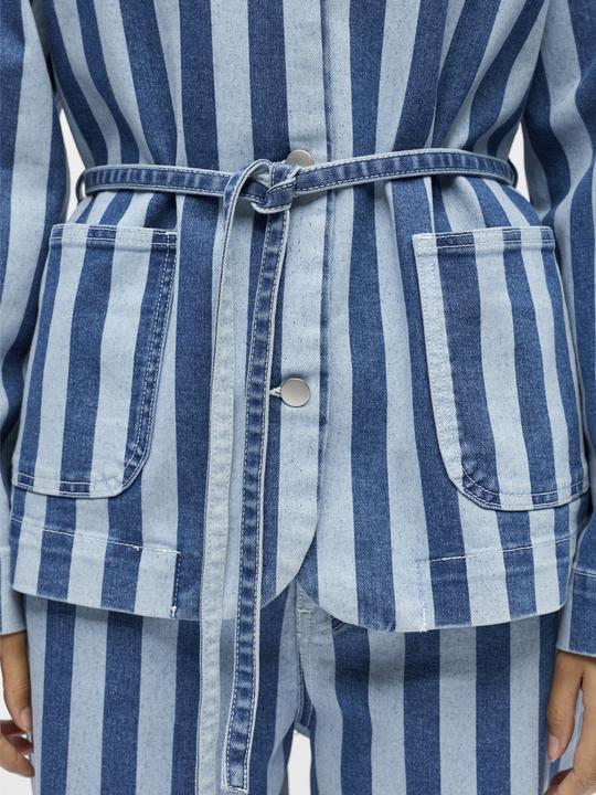 Actual product image Object Gestreifte Jeansjacke (40)