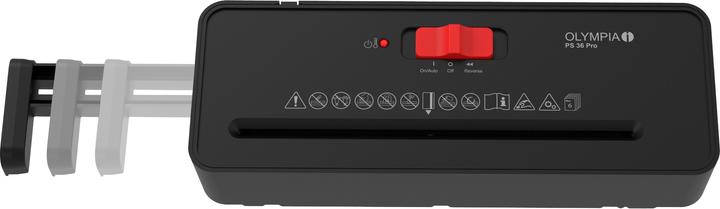 Produktbild Olympia Aktenvernichter PS 36 Pro schwarz (Streifenschnitt)