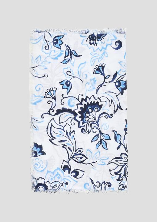 Image du produit s.Oliver Tuch Baumwolltuch mit floralem Muster