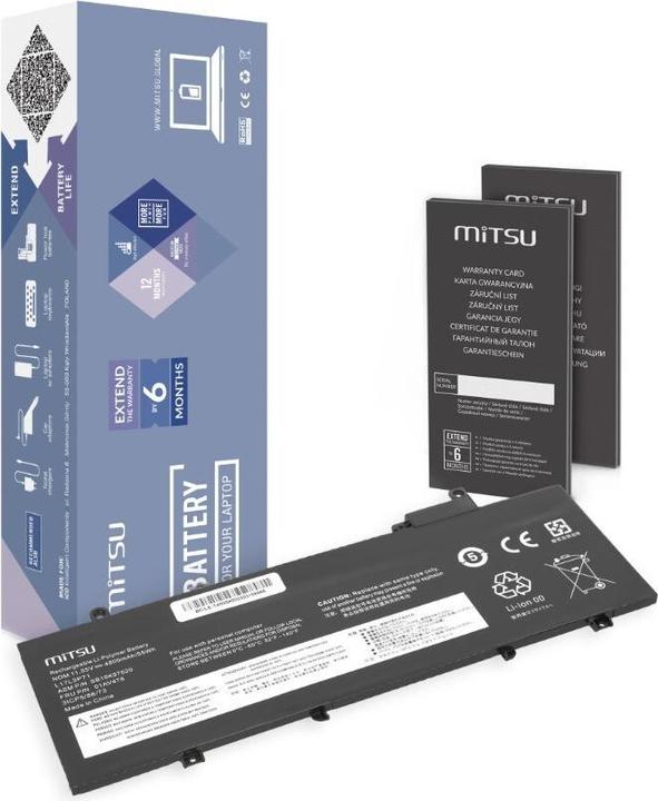 Lenovo Thinkpad T470S l17L3P71 01AV478 (3 cellules, 4800 mAh)