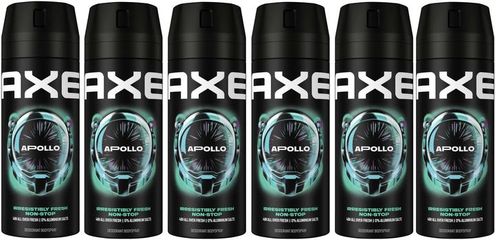Produktbild AXE Deo Spray Apollo 6 Stück, 900 ml (Spray, 900 ml)