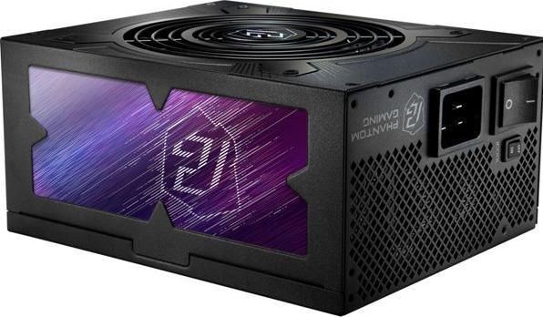 Productafbeelding AsRock Zasilacz PHANTOM GAMING 1600W 80 Plus Goud (1600 W)