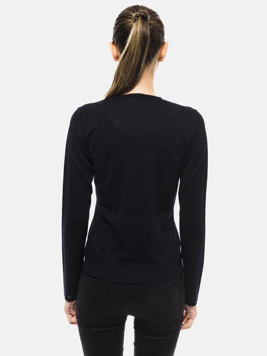 Produktbild Montana Frauen Leder Pullover - Valora Lux Modell - Made In Italy (42)