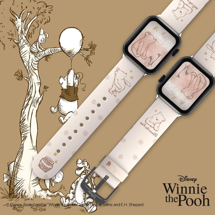 Immagine prodotto Moby Fox Bracciale Winnie the Pooh pour smartwatch Sweet Honey (Silicone)