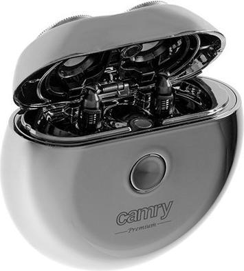 Actual product image Camry CR 2938 Travel shaver 2 heads from ears