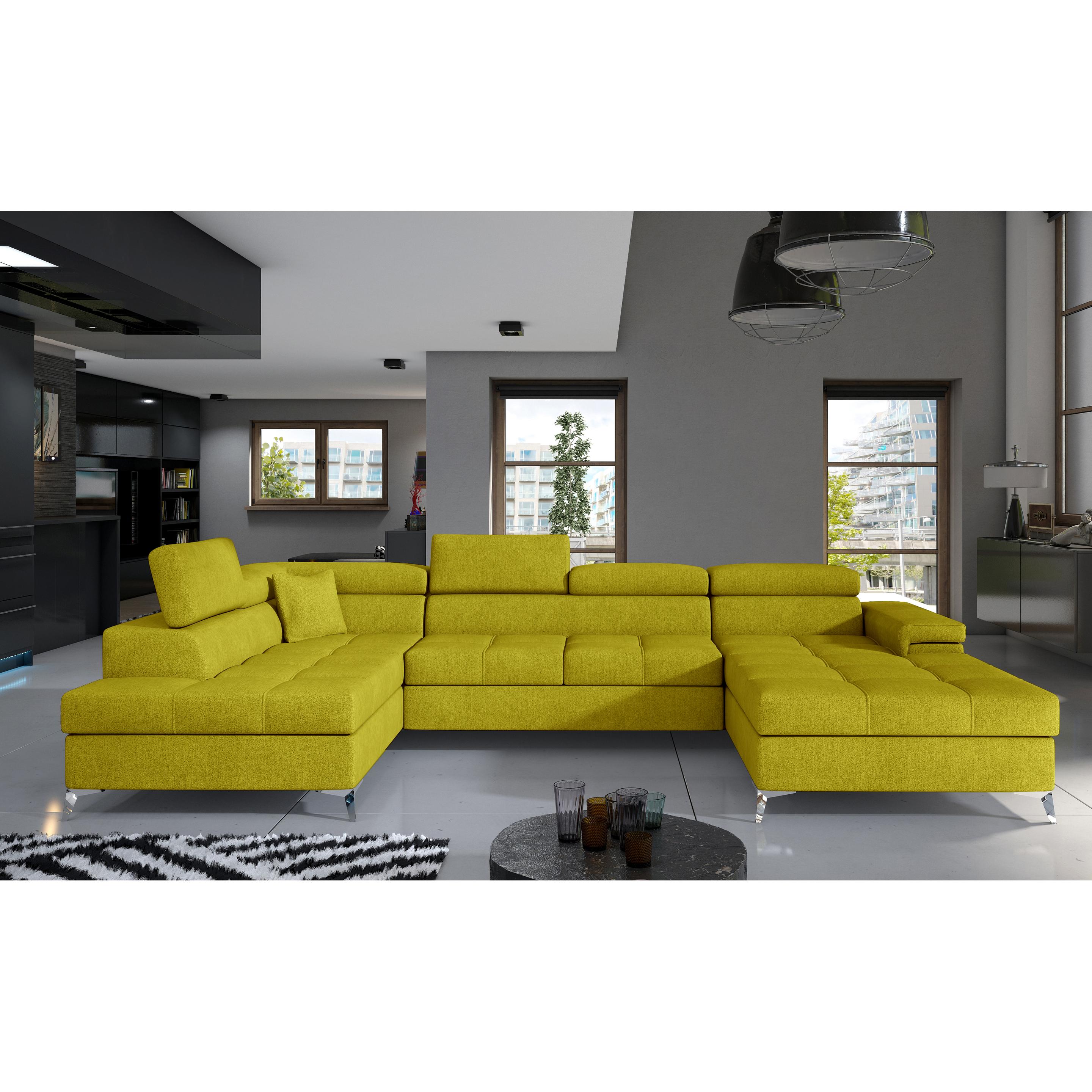 ELTAP, Sofa, Eduardo (Wohnlandschaft, 5-Sitzer, Bettsofa)