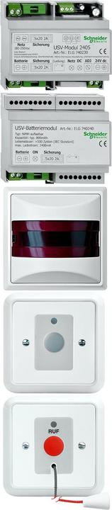 Schneider Electric KIT WC HABITÉS avec alimentation UPS pour ELG740224