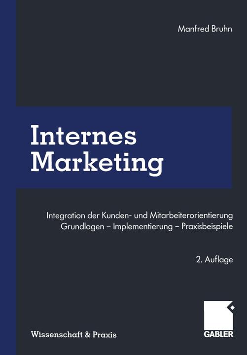 Produktbild Internes Marketing (Deutsch, Manfred Bruhn, 2012)