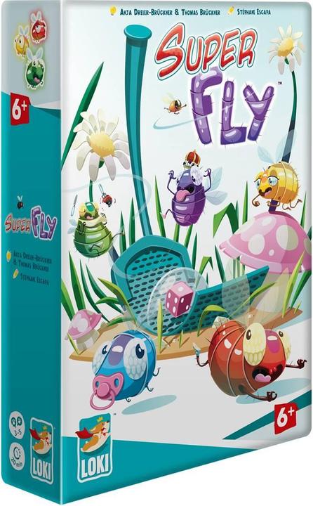 Actual product image Loki Kids 516887 - Superfly, Card Game, for 3-5 Players, from 6 Years (German)