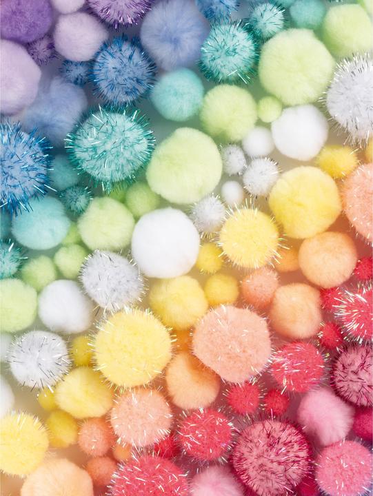 Immagine prodotto Folia Pompons Mix pastel 300g