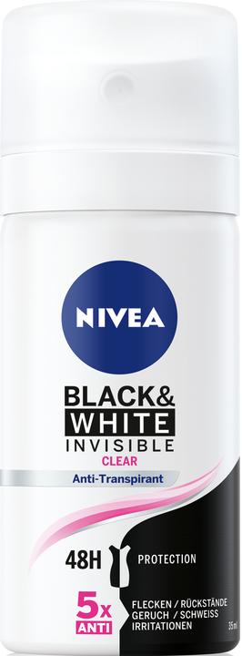 NIVEA Invisible for Black & White (Spray, 35 ml)