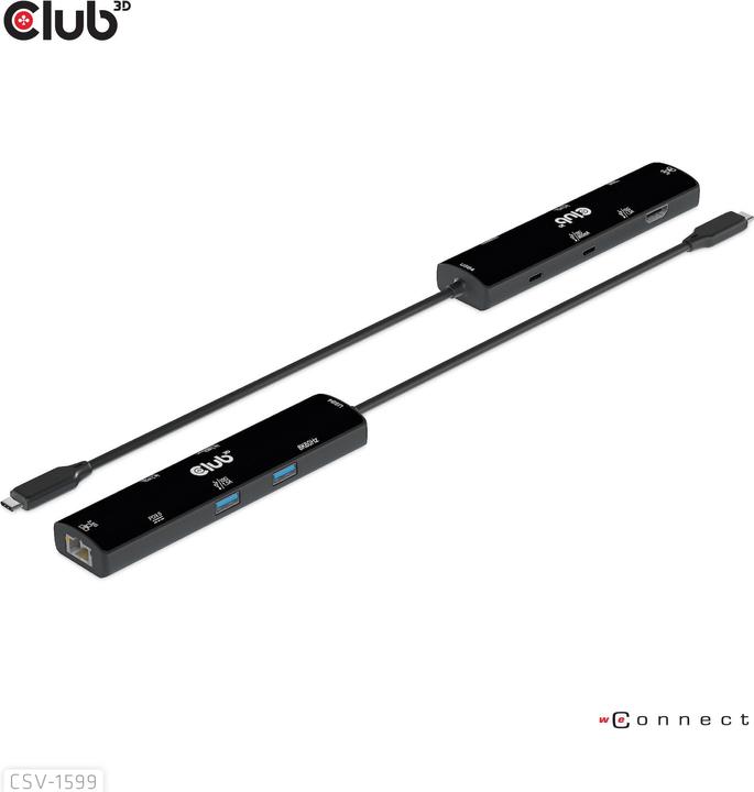 Image du produit Club 3D CSV-1599 (USB-C, 1 Ports)