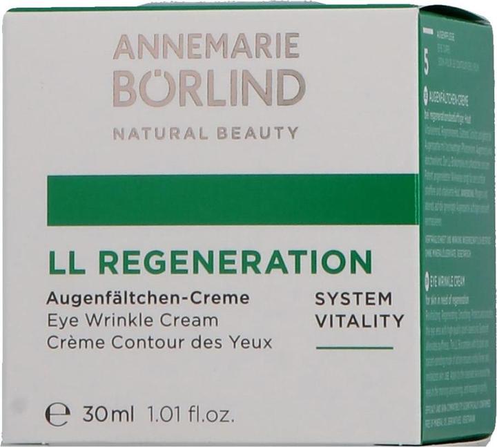 Actual product image Annemarie Börlind LL Regeneration Eye Wrinkle Cream (Eye Care Cream, 30 ml, Day + Night)