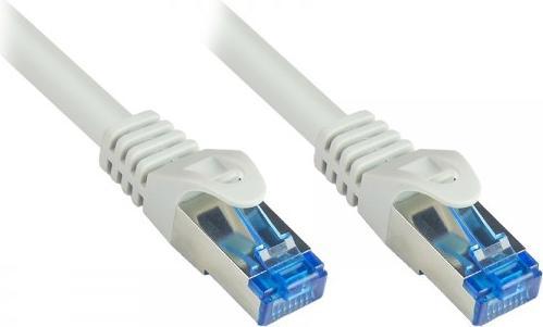 Produktbild Good Connections RNS® Patchkabel SmartFLEX, Cat.6A, S/FTP, PiMF, halogenfrei (LSZH), 500MHz, CU, grau, 5m, ® (S/FTP, CAT6a, 5 m)