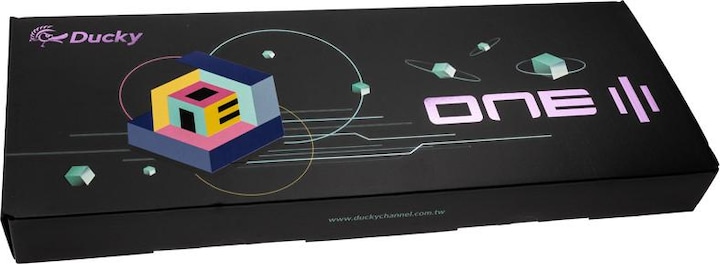 Image du produit Ducky One 3 Cosmic Blue Clavier de jeu, RGB LED - MX-Blue (DE, Filaire)
