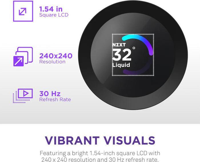 Immagine prodotto NZXT Kraken Plus 240 (schwarz)