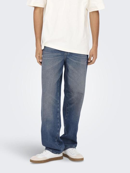 Image du produit Only & Sons ONSFADE Mittlere Taille Karotte, locker geschnitten Jeans Locker geschnitten (30)